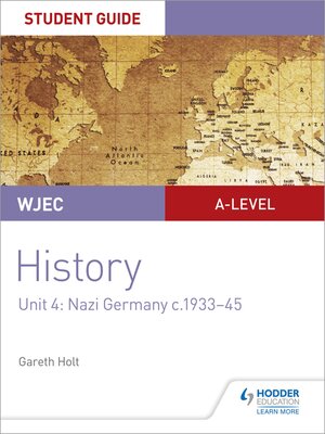 cover image of WJEC A-level History Student Guide Unit 4